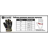 Перчатки для фитнеса и тяжелой атлетики Power System Classy Женские PS-2910 Yellow M