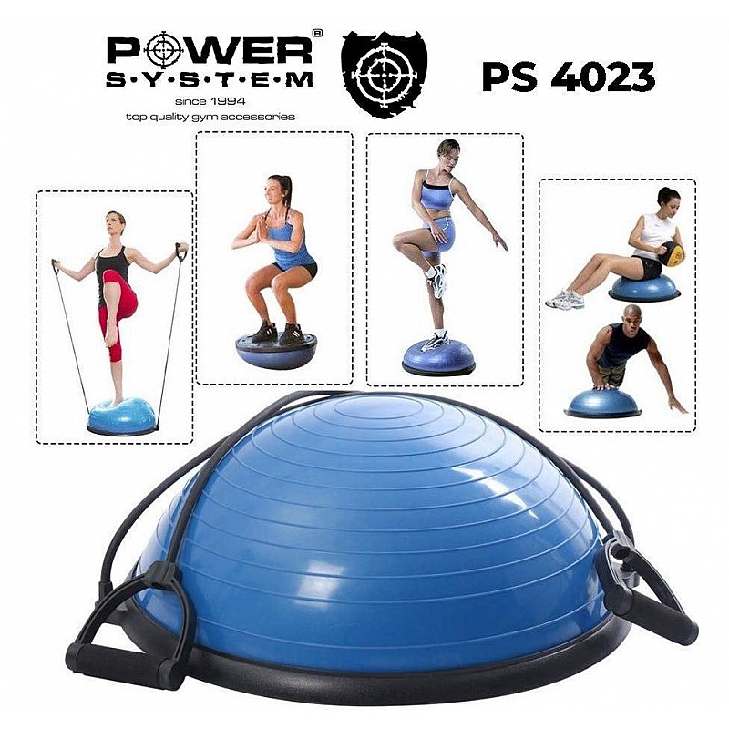 Балансировочная платформа Power System Balance Ball Set PS-4023 Blue