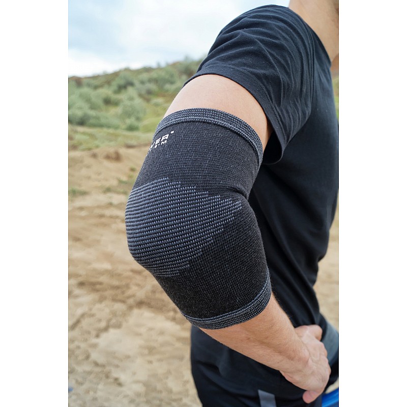 Налокотники спортивные Power System Elbow Support PS-6001 Black/Grey L