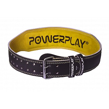 Пояс для важкої атлетики PowerPlay 5085 Чорно-Жовтий XL - фото 2