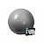 М'яч для фітнесу PowerPlay 4001 65см Сірий + насос
