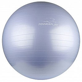 М'яч для фітнесу PowerPlay 4001 75см Sky Blue + насос