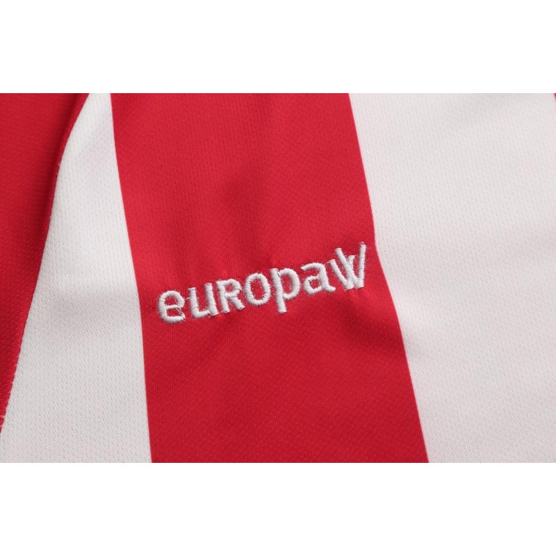 Футбольная форма Europaw 020 красно-белая [XL]