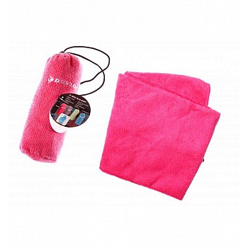 Полотенце спортивное Dunlop  Sport towel розовое - фото 2