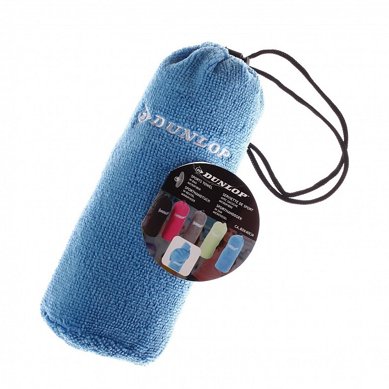 Полотенце спортивное Dunlop Sport towel синее