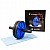 Колесо для пресу подвійне 4yourhealth 0163 Ab Wheel Blue