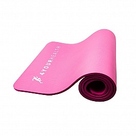 Килимок для йоги та фітнесу + чохол 4yourhealth Fitness Yoga Mat 0125 (180*61*1см) Рожевий