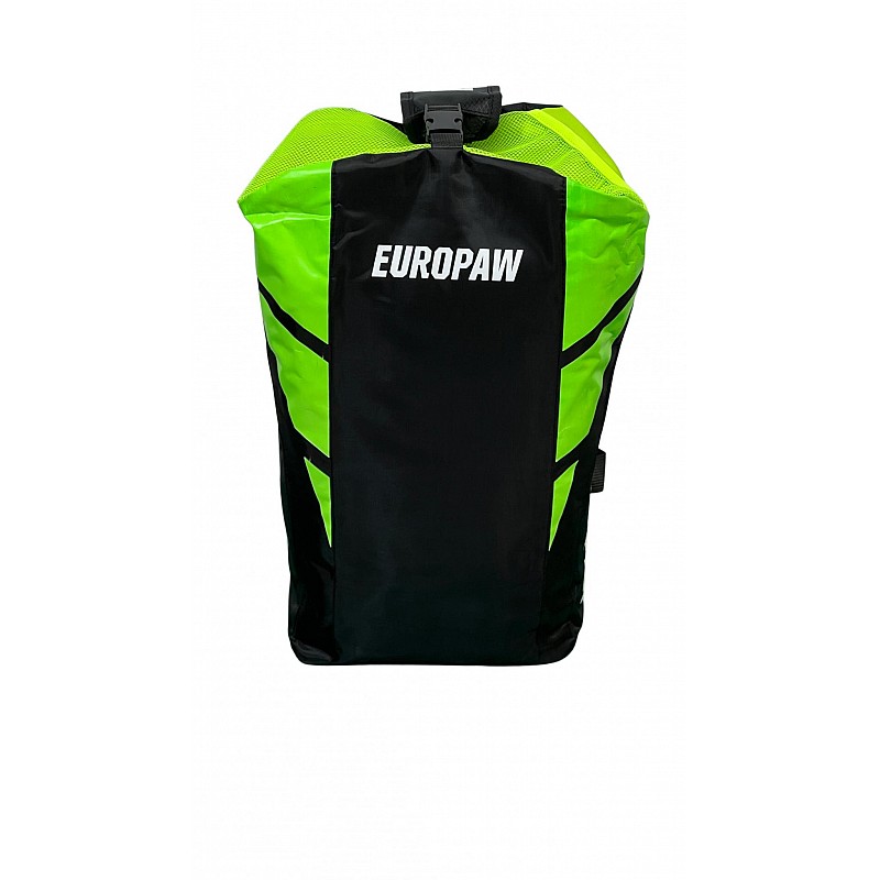 Сумка-рюкзак Europaw TR22 черный-салатовый [S]