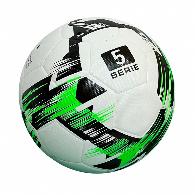 Мяч футбольный Europaw Proball2202 черный-зелёный [№5]