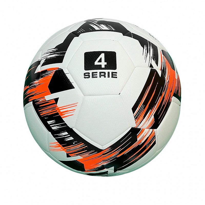 Мяч футбольный Europaw Proball2202 черный-оранжевый [№4]