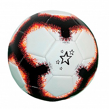 Мяч футбольный Europaw AFB красный-черный [№4]