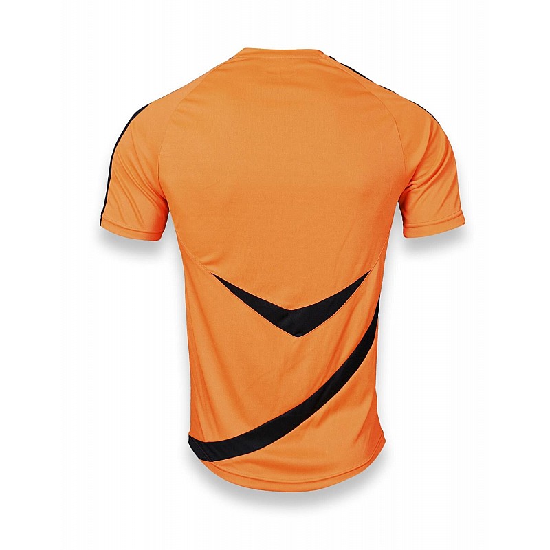 Футбольна форма Europaw 002 помаранчево-чорна фото товару