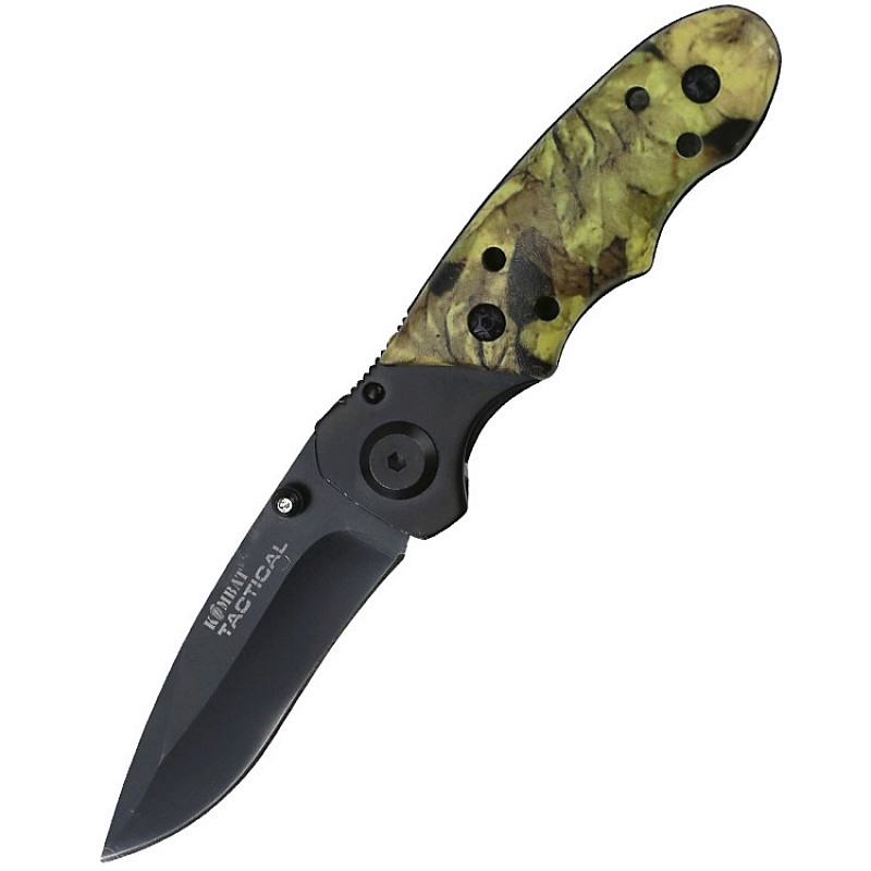 Ніж KOMBAT UK Camo Mini Lock Knife KW531