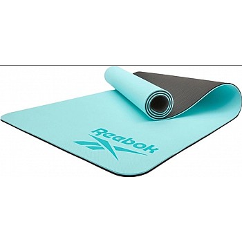 Двосторонній килимок для йоги Reebok Double Sided Yoga Mat синій Уні 173 х 61 х 0,4 см