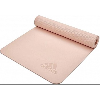 Килимок для йоги Adidas Premium Yoga Mat бежевий Уні 176 х 61 х 0,5 см