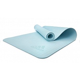 Килимок для йоги Adidas Premium Yoga Mat світло-блакитний Уні 176 х 61 х 0,5 см