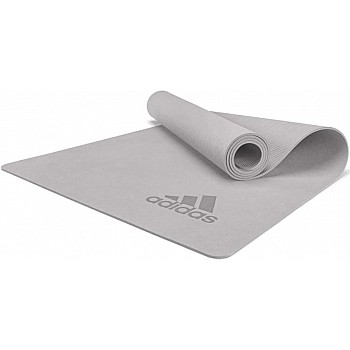 Килимок для йоги Adidas Premium Yoga Mat сірий Уні 176 х 61 х 0,5 см