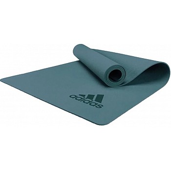 Килимок для йоги Adidas Premium Yoga Mat темно-зелений Уні 176 х 61 х 0,5 см