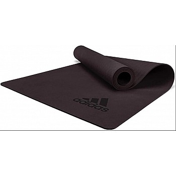 Килимок для йоги Adidas Premium Yoga Mat чорний Уні 176 х 61 х 0,5 см