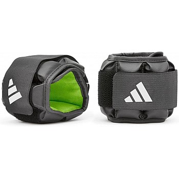 Обважнювачі для щиколотки/зап'ястя Adidas Performance Ankle чорний, зелений Уні 0.5 кг