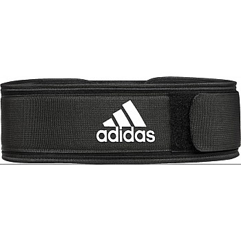 Пояс для важкої атлетики Adidas Essential Weightlifting Belt чорний Уні XL (94 - 120 см)
