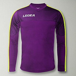 Футболка LEGEA ATENE ML URAGANO фиолетово-желтая