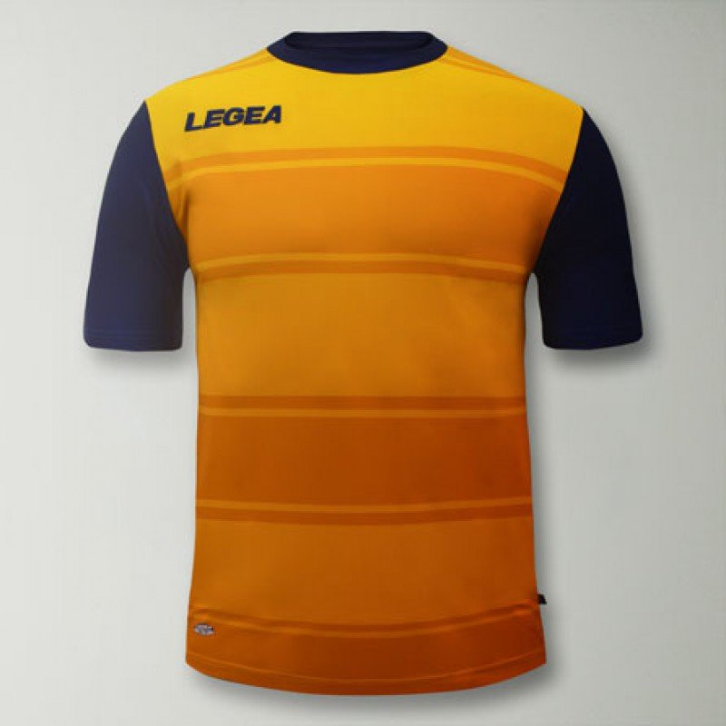 Футболка LEGEA LUBECCA оранжево-синяя фото товара