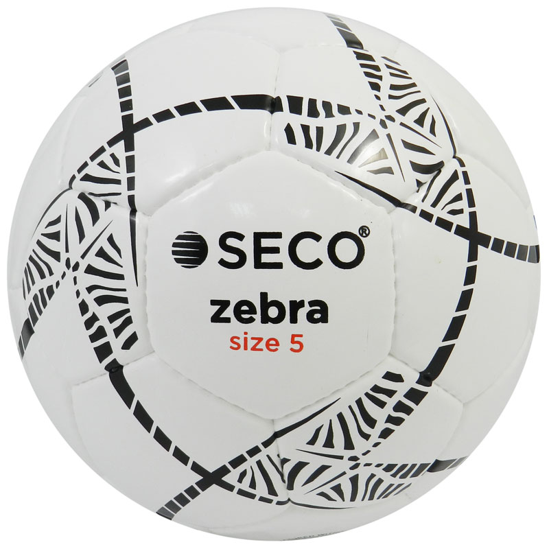 Мяч футбольный SECO® Zebra размер 5 фото товара