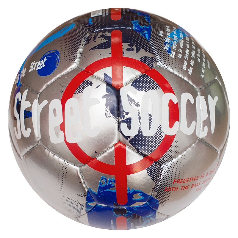 Мяч футбольный SELECT Street Soccer  сір/син, 4,5 фото товара