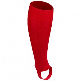 Гетри ігрові без стопи Football socks (012) червоний, 38-41