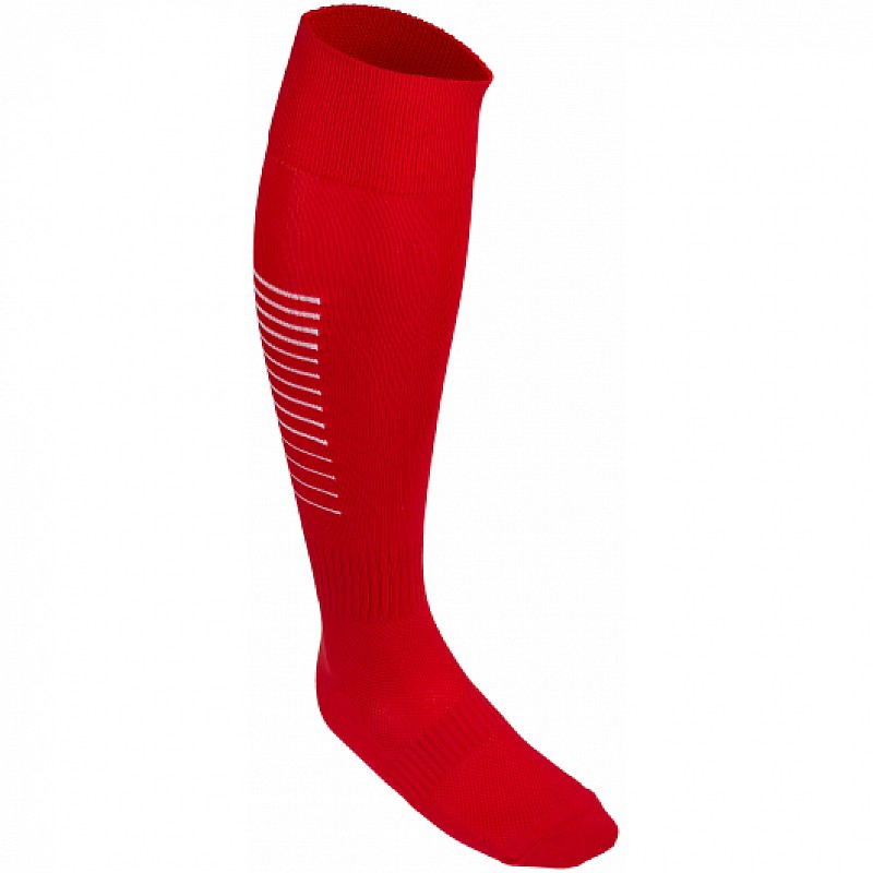 Гетри ігрові Football socks stripes  червон/білий, 38-41 фото товару