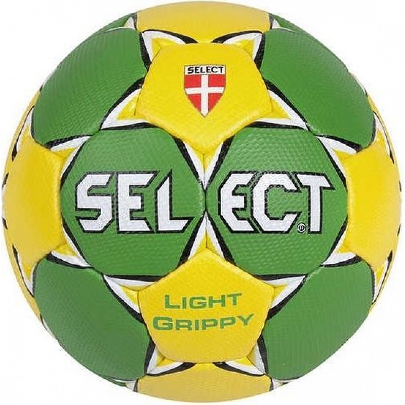 Мяч гандбольный SELECT Light Grippy (213) жовт/зел, 1