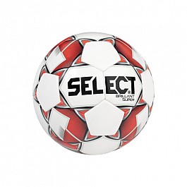 М'яч футбольний SELECT Brillant Replica (316) біл/червоний, 5
