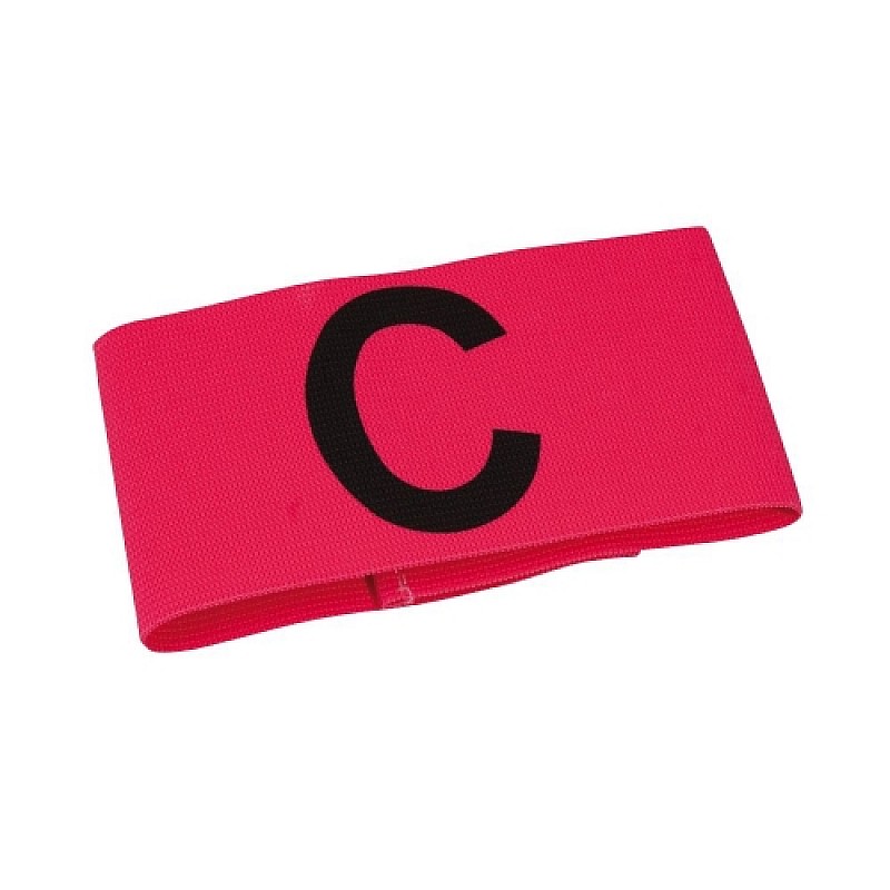 Капитанская повязка SELECT Captains band (elastic)  рожевий, mini фото товара