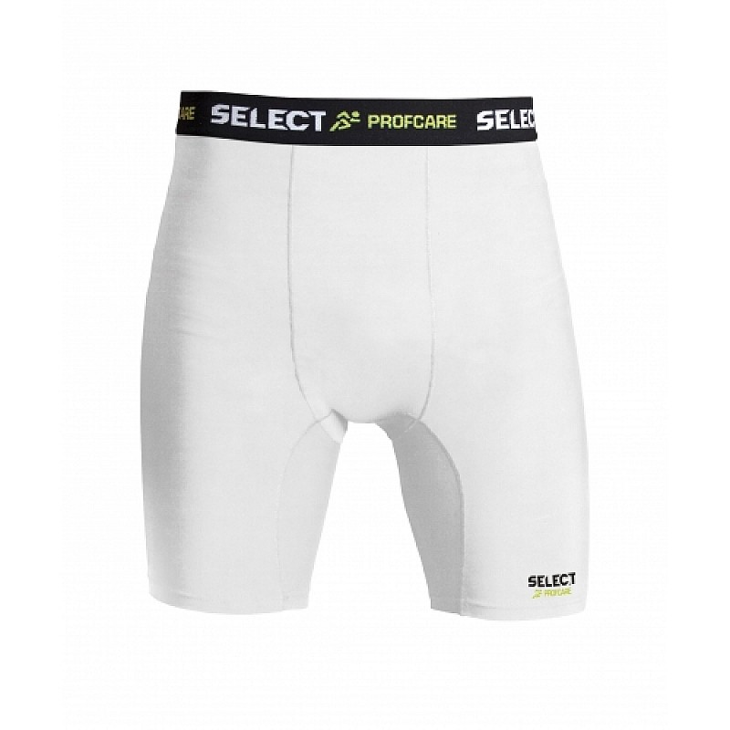 Компресійні шорти SELECT Compression trousers, men's 6402 (001) білий, M