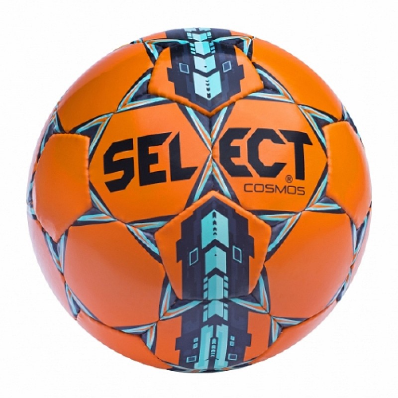 Мяч футбольный SELECT Cosmos  помаранч/син/блакит, 5 фото товара