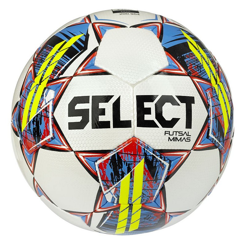 Мяч футзальный SELECT Futsal Mimas (FIFA Basic) v22 біл\жовтий, 4