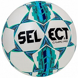 Мяч футбольный SELECT Campo Pro IMS (320) біл/зелен, 5