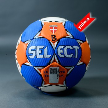 Мяч гандбольный B-GR SELECT HB ULTIMATE REPLICA (328) син/пом/біл, 3