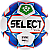 М’яч футбольний SELECT Brillant Super ПФЛ (012) біл/синій, 5