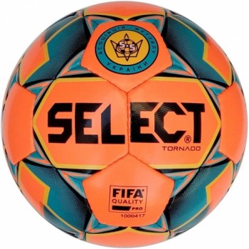 Мяч футзальный SELECT Futsal Tornado (FIFA Quality PRO) (015) помаран/синій