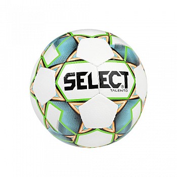 Мяч футбольный SELECT Talento (smpl) біл/зелений, 3