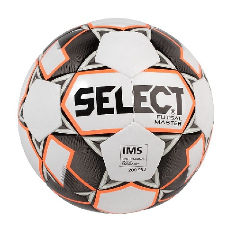 Мяч футзальный Select Futsal Master New бело-оранжево-черный фото товара