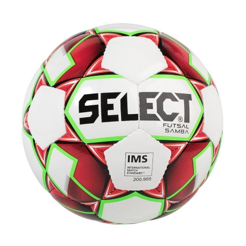 Мяч футзальный Select Futsal Samba New бело-красный фото товара