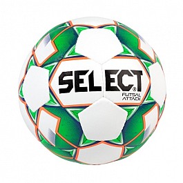 Мяч футзальный SELECT Futsal Attack (046) біл/зелений, grain