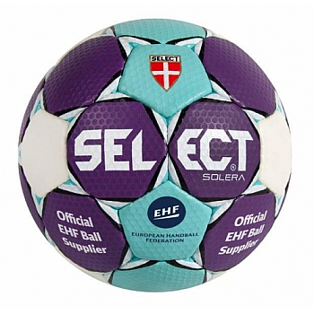 Мяч гандбольный SELECT Solera (237) пурпур/блакит, 3