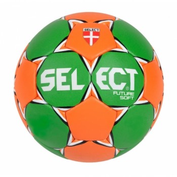 Мяч гандбольный SELECT Future Soft (203) зел/помаранч, 00