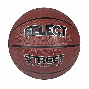 Мяч баскетбольный SELECT Street basket (218) корич/чорн, 5
