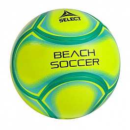М'яч для пляжного футболу SELECT Beach Soccer (313) жовт/зел, 5