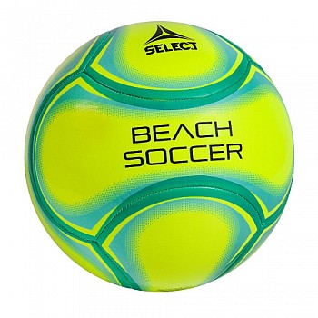 Мяч для пляжного футбола SELECT Beach Soccer (313) жовт/зел, 5